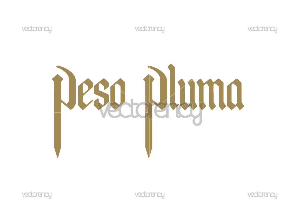 Peso Pluma Logo New 2026 Vector PNG SVG
