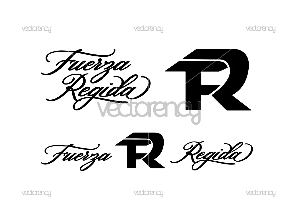 Fuerza Regida Logo Vector PNG HD Transparent SVG