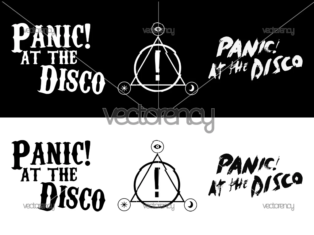 Panic At The Disco Logo SVG PNG