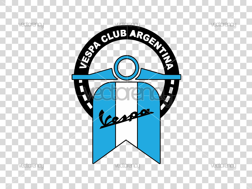 Vespa Argentina Logo PNG HD Transparent SVG Vector