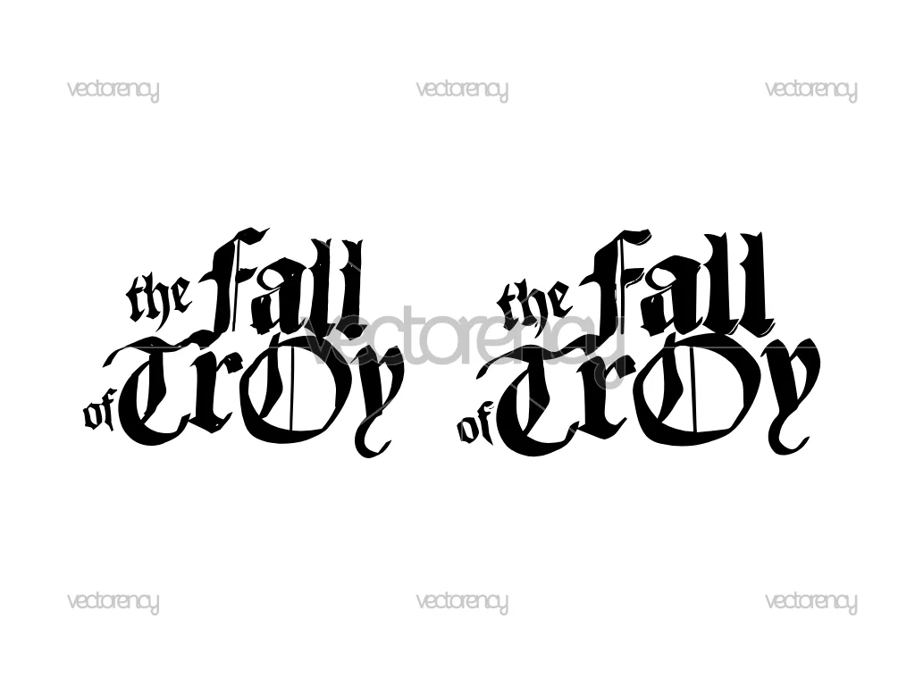 The Fall of Troy Logo Vector PNG