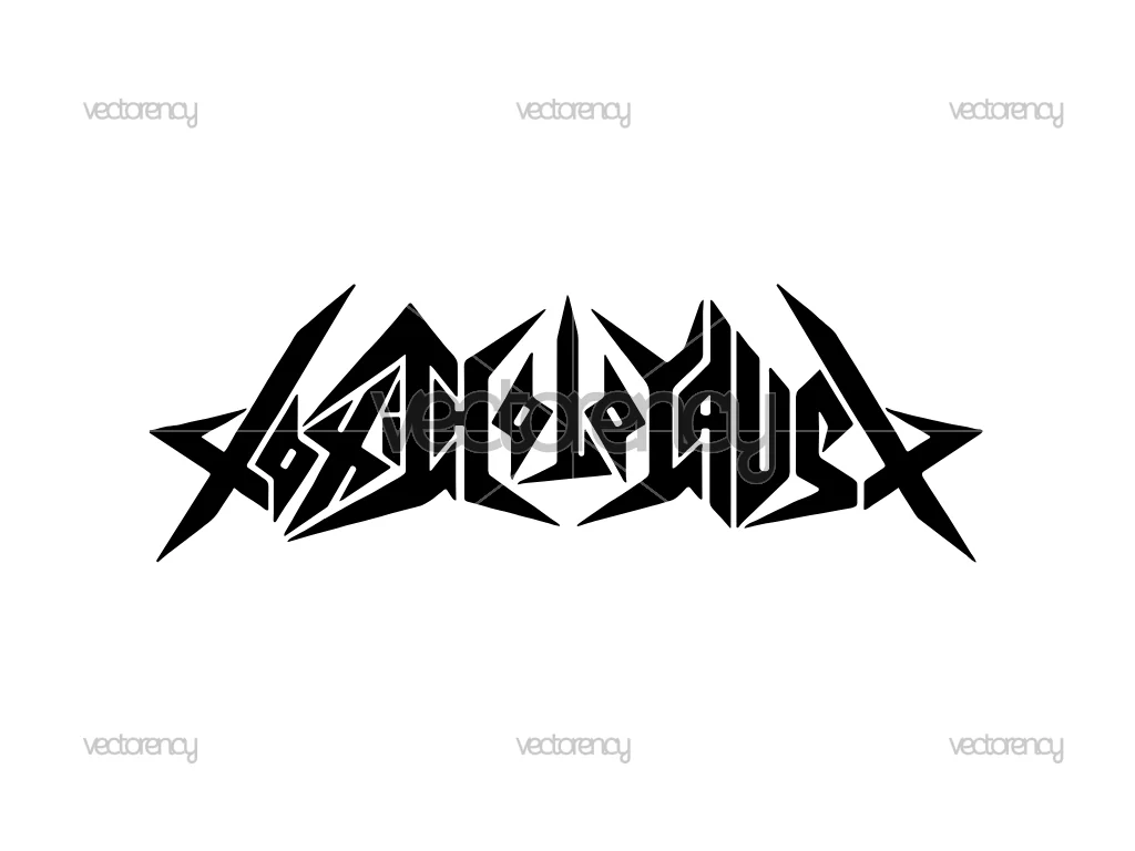 Free Toxic Holocaust Band Logo Vector