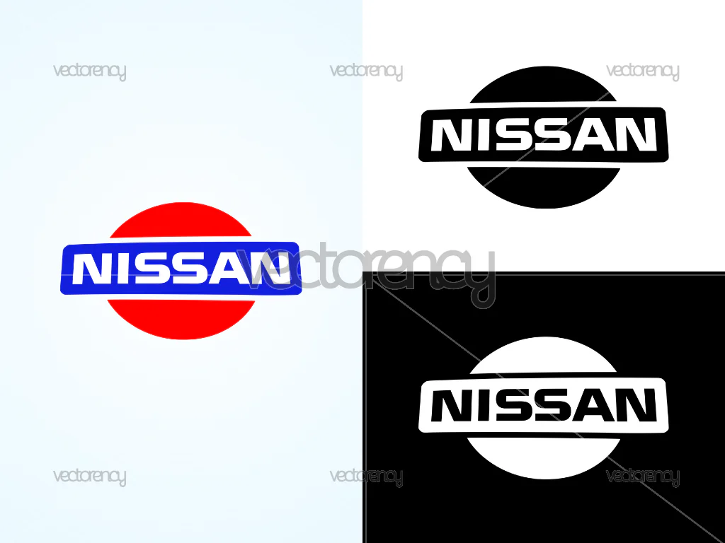 Nissan Logo Vector SVG Layered PNG Transparent