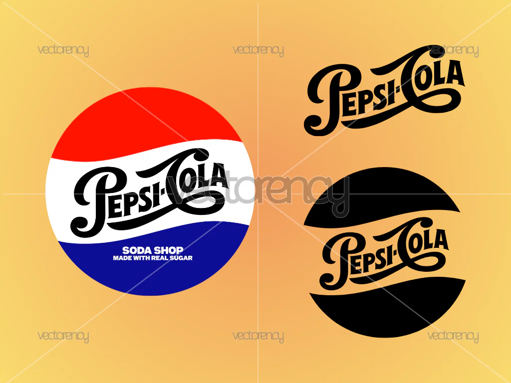 Pepsi Cola Logo Vector PNG SVG