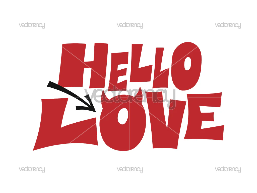 HELLO to LOVE Baby Monster PNG SVG Vector