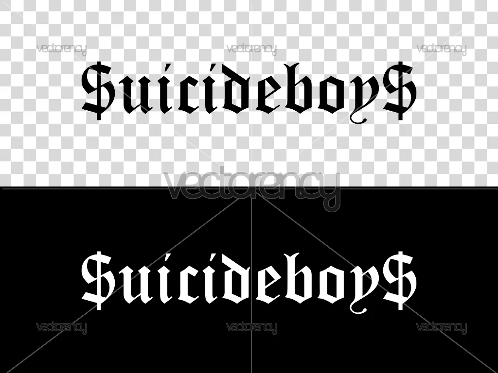 Suicideboys EPS Logo SVG Band PNG Transparent