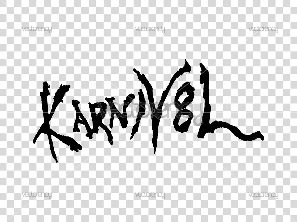 Karnivool Band Rock Logo Vector PNG Transparent