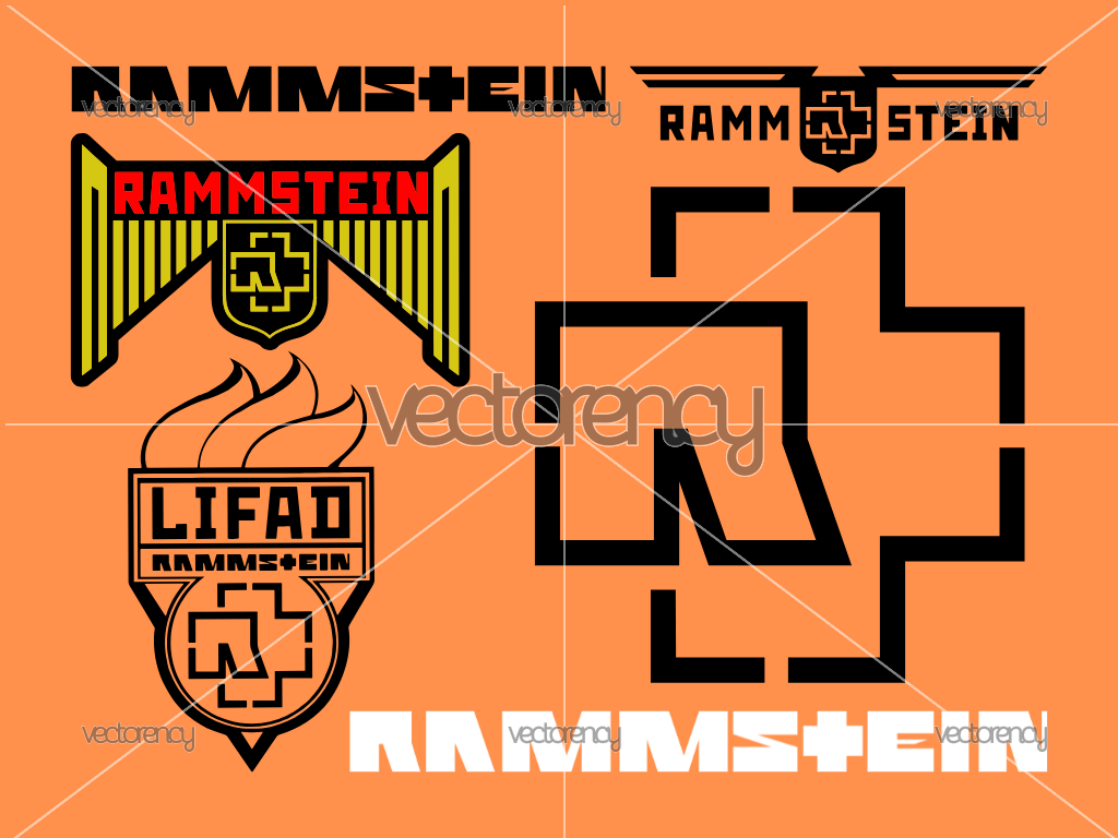 Rammstein Band SVG Vector Image Logo PNG