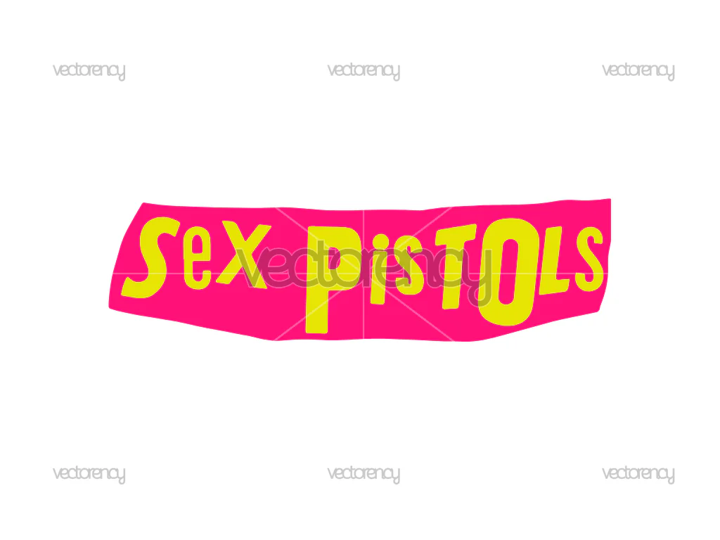 Sex Pistols Logo Vector Punk Rock Band SVG