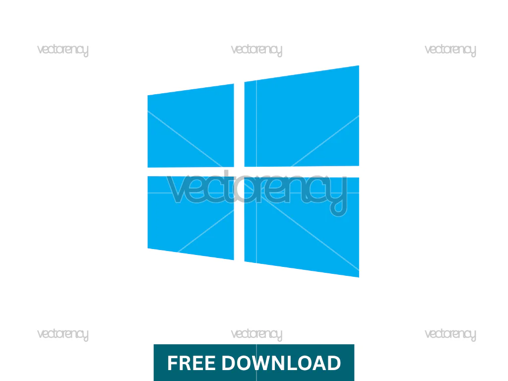 Windows Logo SVG Cut File Free