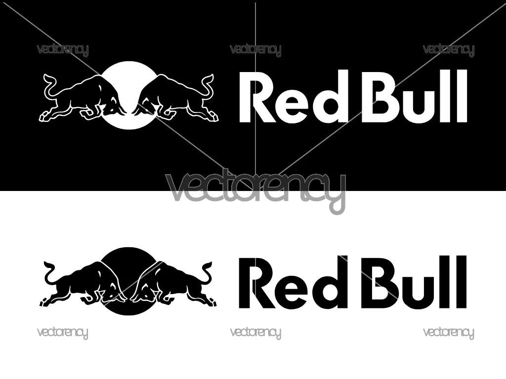 Red Bull Logo SVG Vector PNG Multicolor
