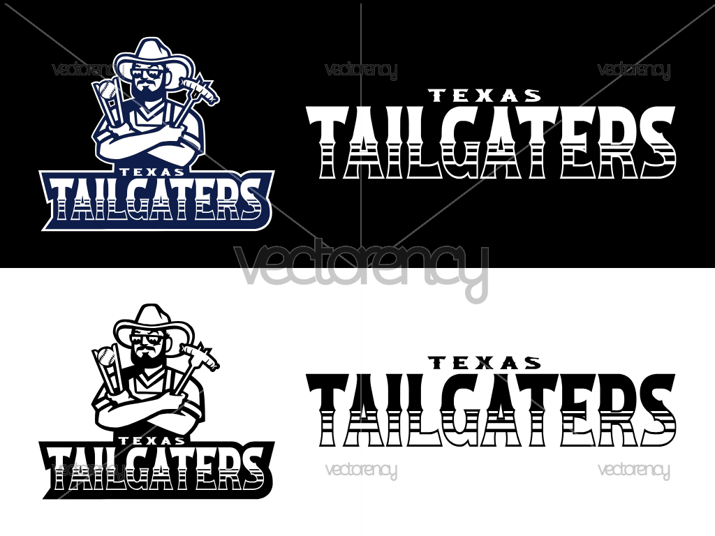 Texas Tailgaters Logo SVG Baseball PNG HD Download