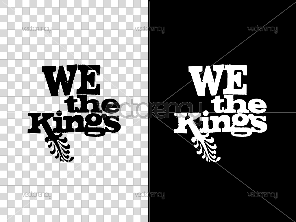 We the Kings Logo Rock Band Vector PNG