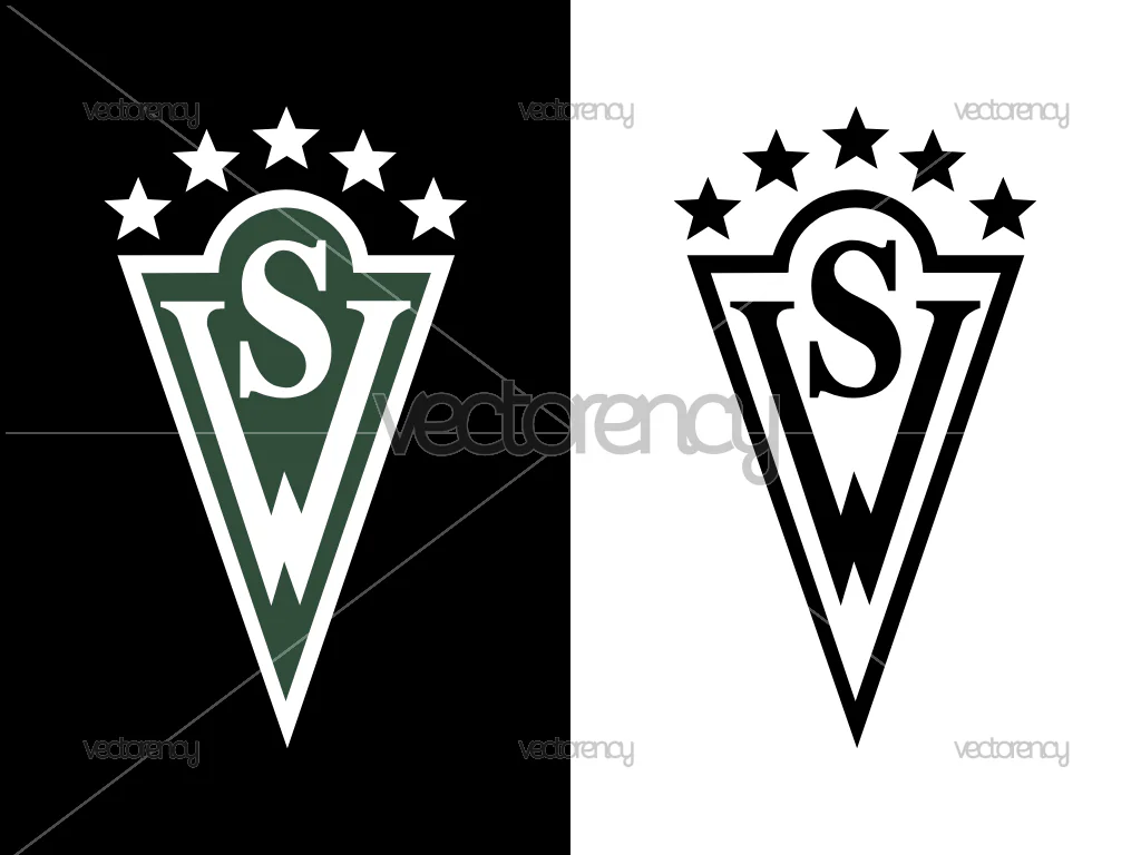 Santiago Wanderers Womens Logo SVG PNG EPS