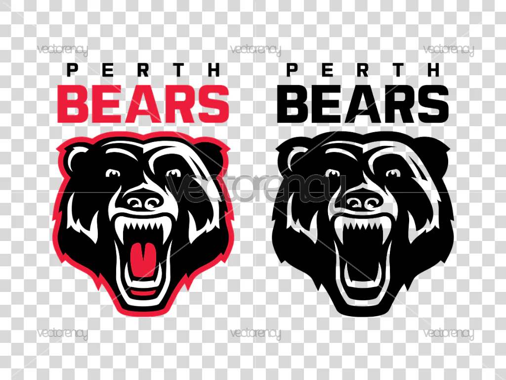 Perth Bears Rugby Logo Vector SVG PNG HD