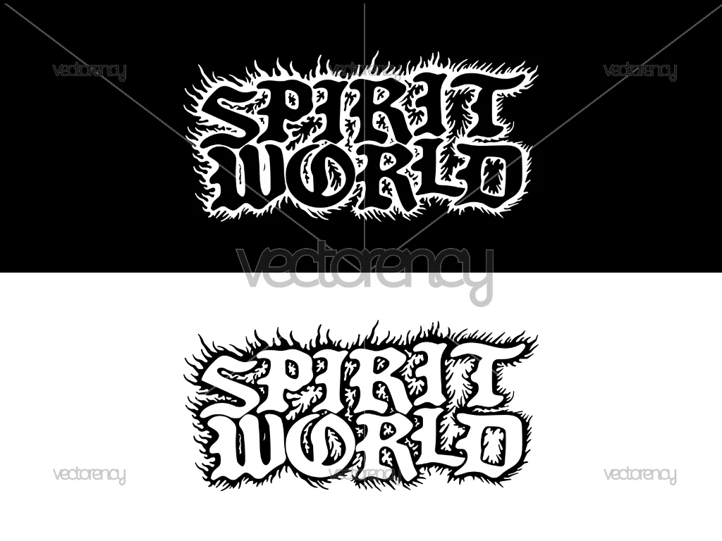 Spirit World Logo Vector PNG Download