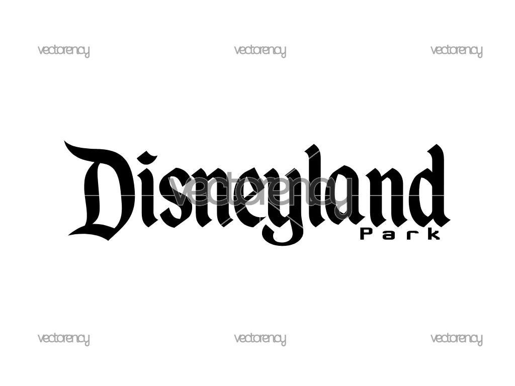 Disneyland Park Logo SVG Free Download