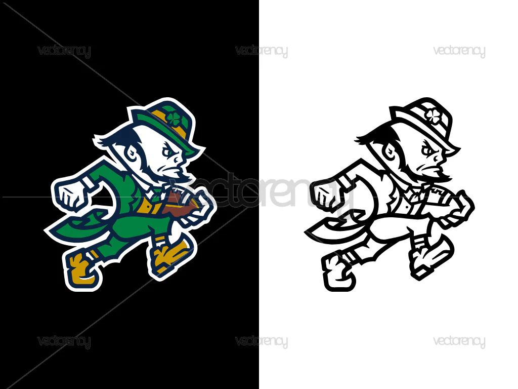 Notre Dame Athletics Logo SVG PNG HD Transparent