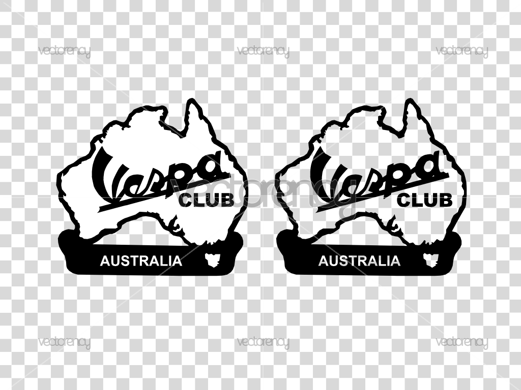 Vespa Club Australia Logo Vector SVG PNG
