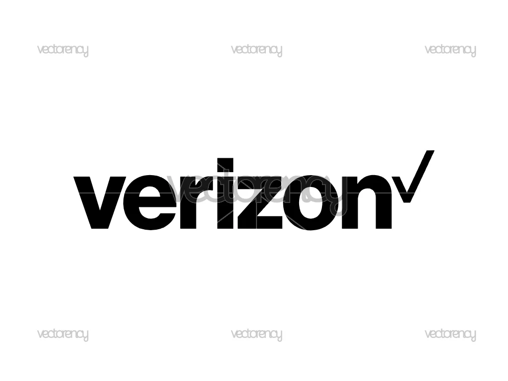 Free Verizon Logo Black SVG
