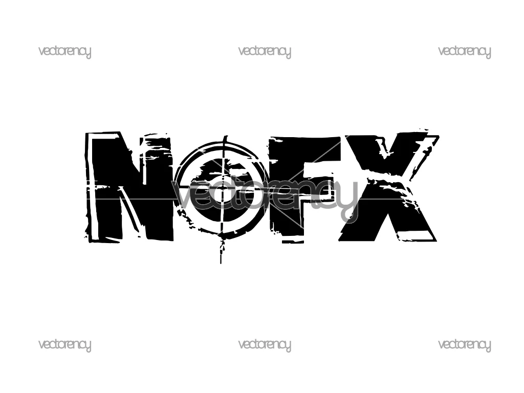 NOFX Target Logo SVG PNG EPS