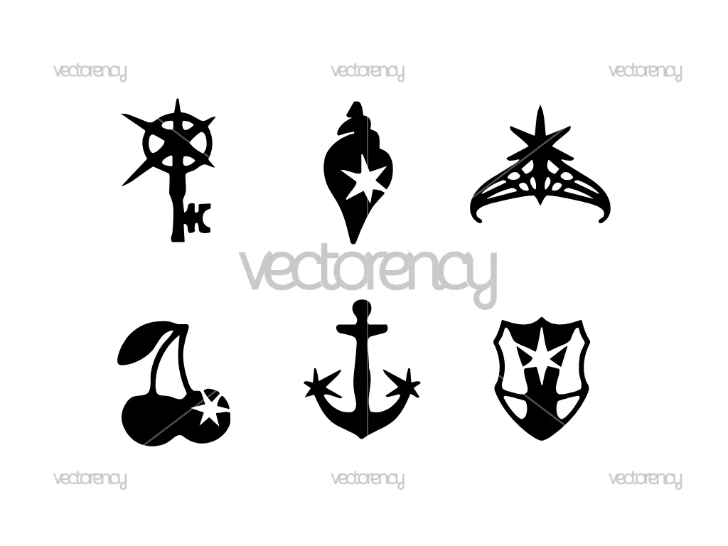 Katseye Charm Symbol Icon SVG