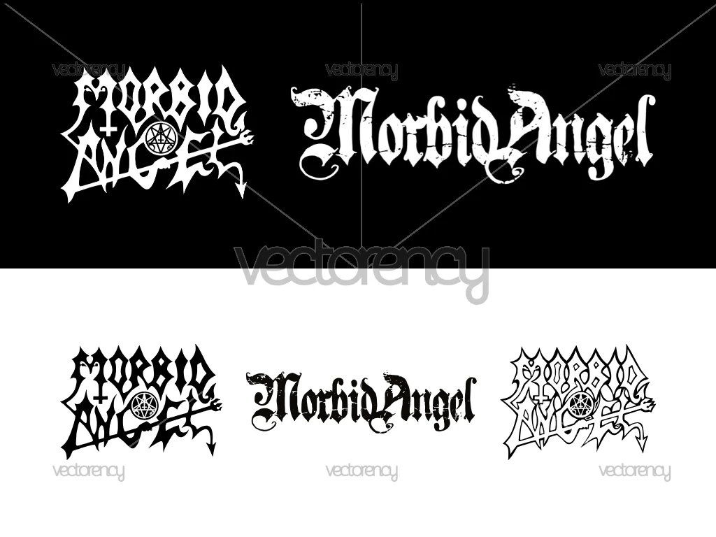 Morbid Angel Logo Band Vector SVG PNG