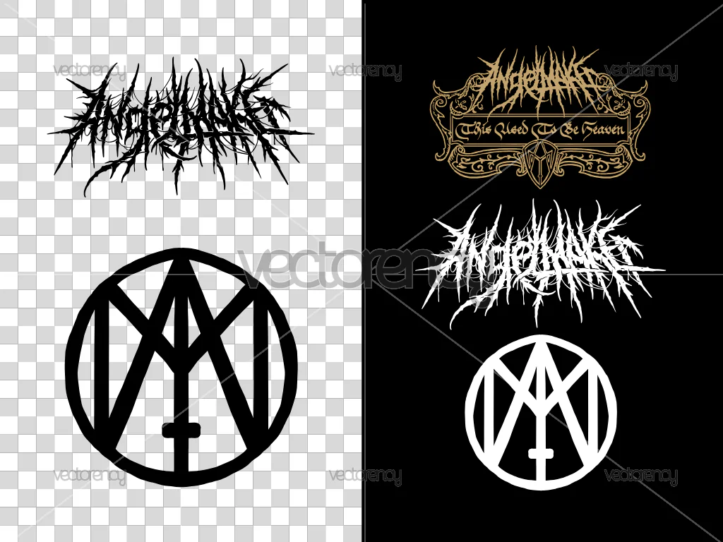 Angelmaker Band Logo Vector Set