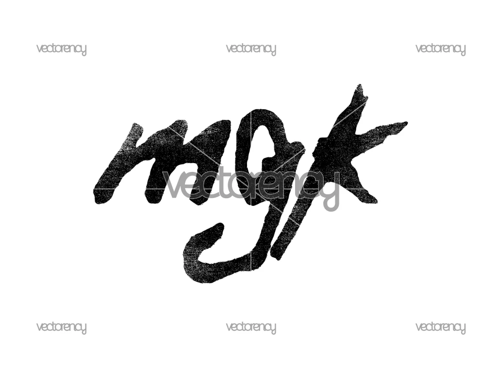 MGK Machine Gun Kelly Vector EPS PNG
