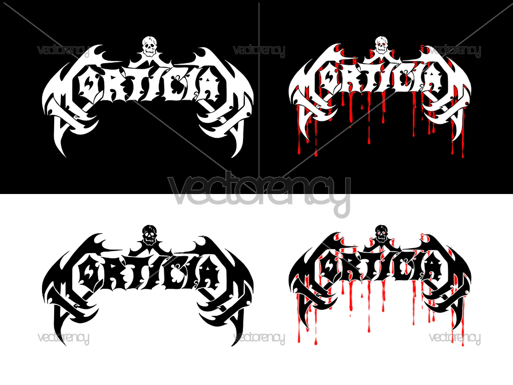 Mortician Band Logo Vector SVG PNG Download