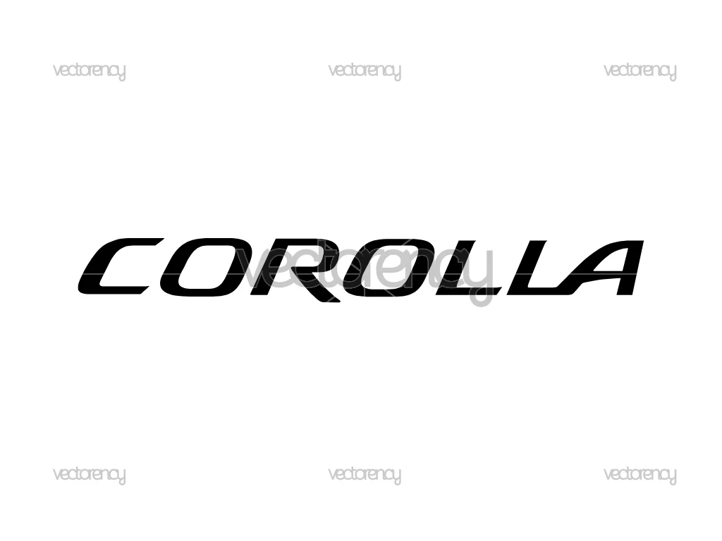 Corolla Logo SVG Free Download