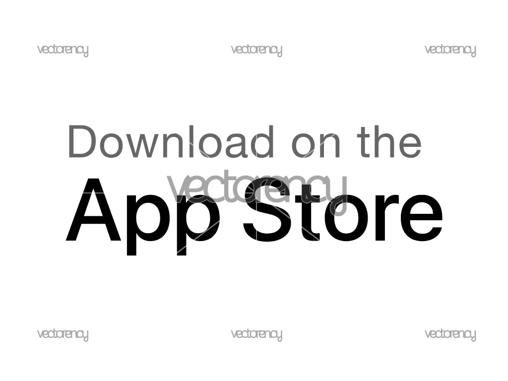 Download On The App Store SVG Download Free