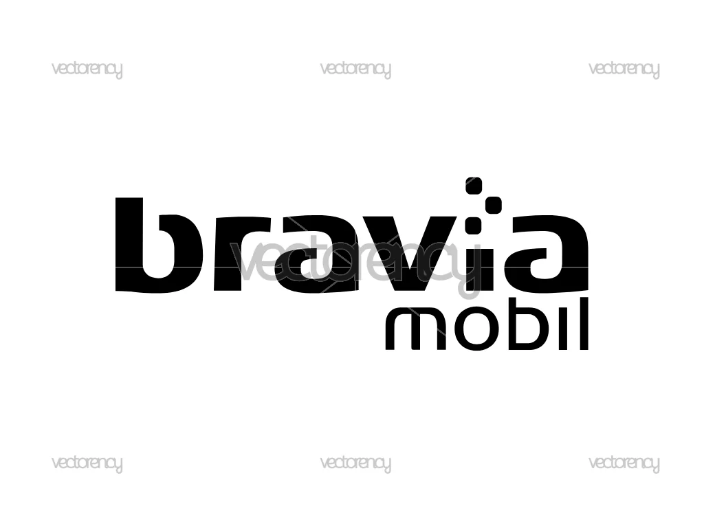 Bravia Mobil Logo Vector Free Download