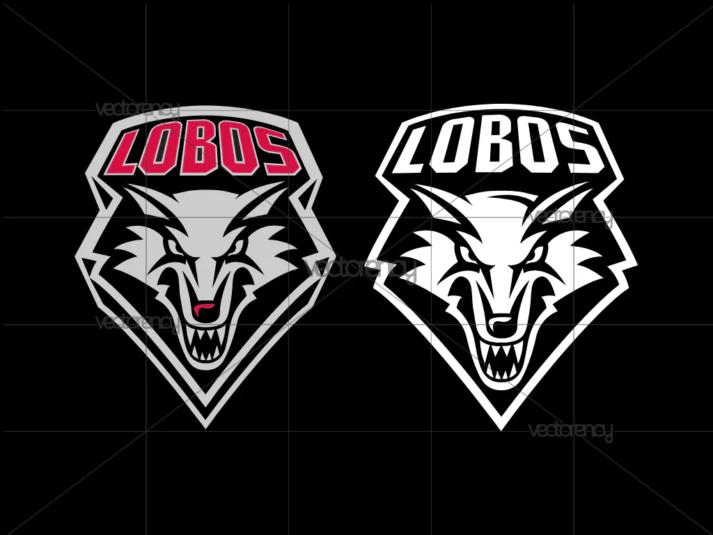 New Mexico Lobos Logo SVG