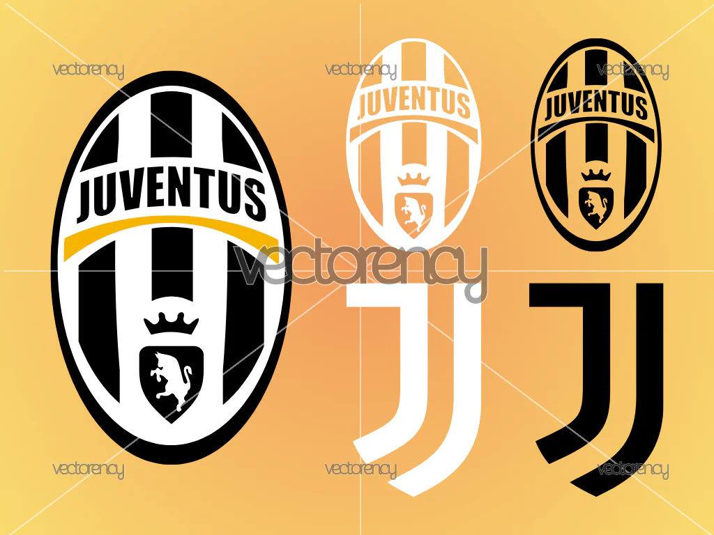 Juventus Logo SVG Vector PNG Multicolor