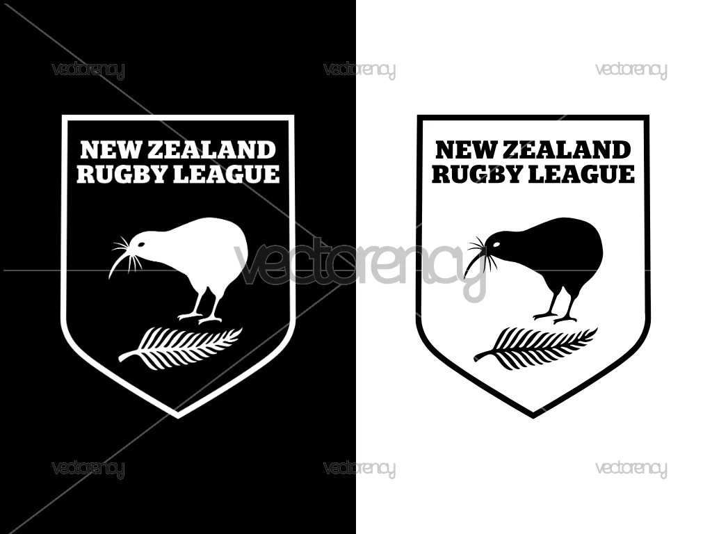 New Zealand Rugby League Logo SVG PNG