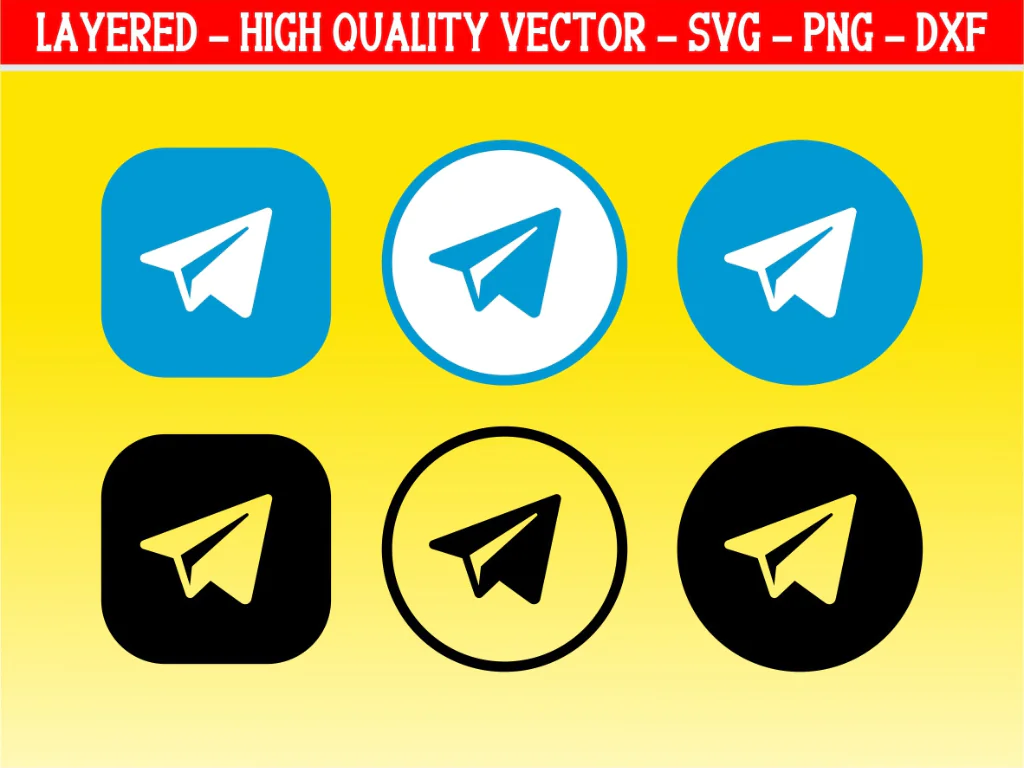 Telegram Icon SVG