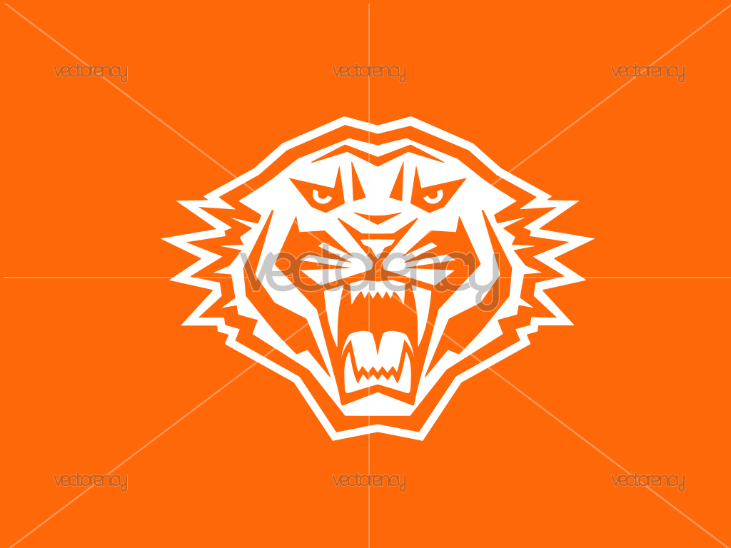 Wests Tigers Symbol Icon Logo White Vector PNG