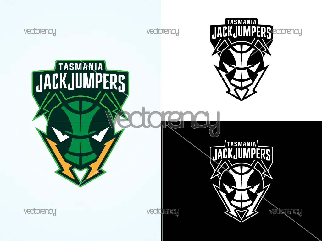 Tasmania JackJumpers Logo SVG Vector, NBL Logo PNG