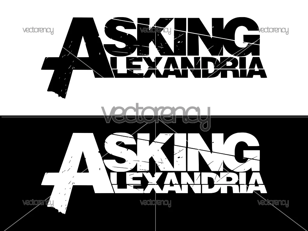 Asking Alexandria Logo Band SVG PNG