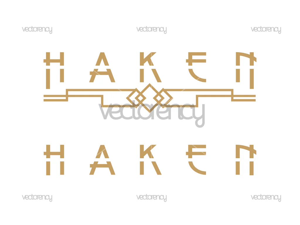 Haken Band Logo Vector SVG PNG EPS