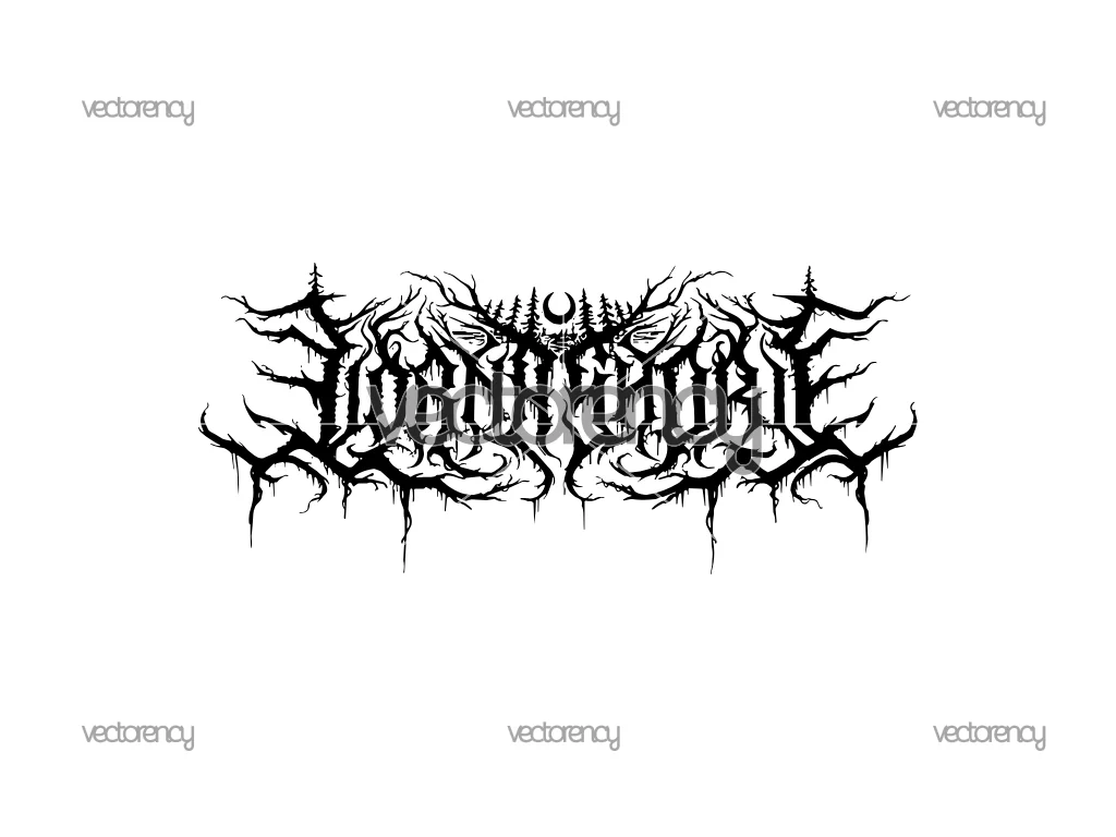 Lorna Shore SVG DXF PNG EPS, Logo Band Cut File