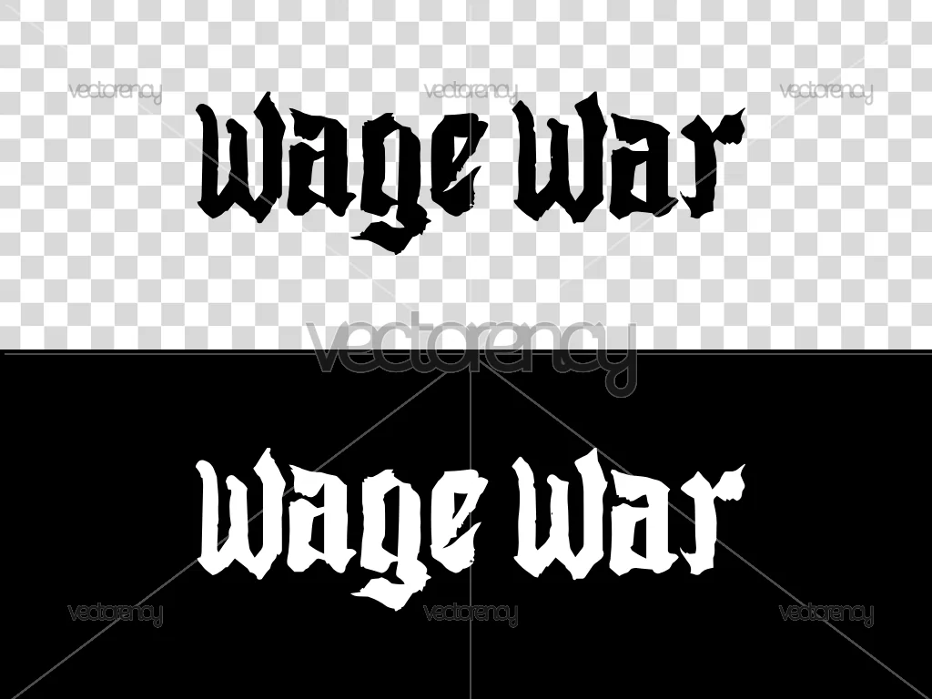 Wage War Band Metalcore Logo Vector SVG PNG