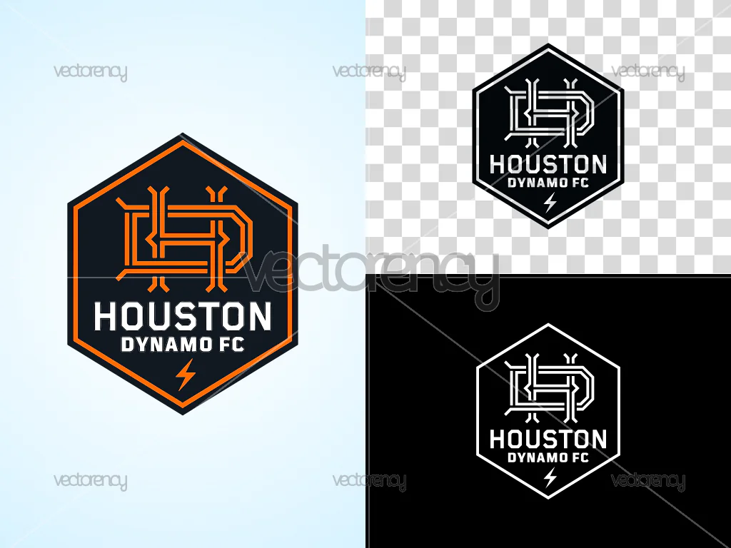 Houston Dynamo FC Logo SVG PNG