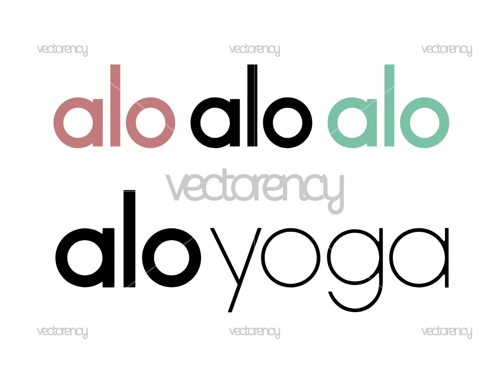 Alo Yoga Logo Vector PNG