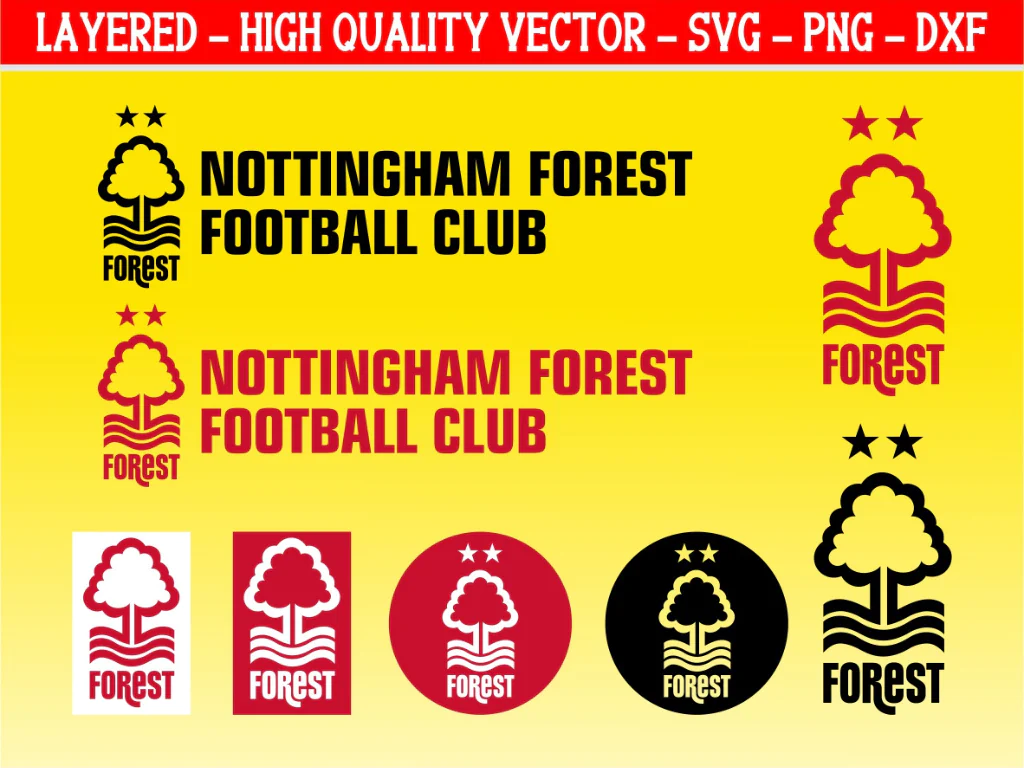 Nottingham Forest Logo SVG PNG EPS