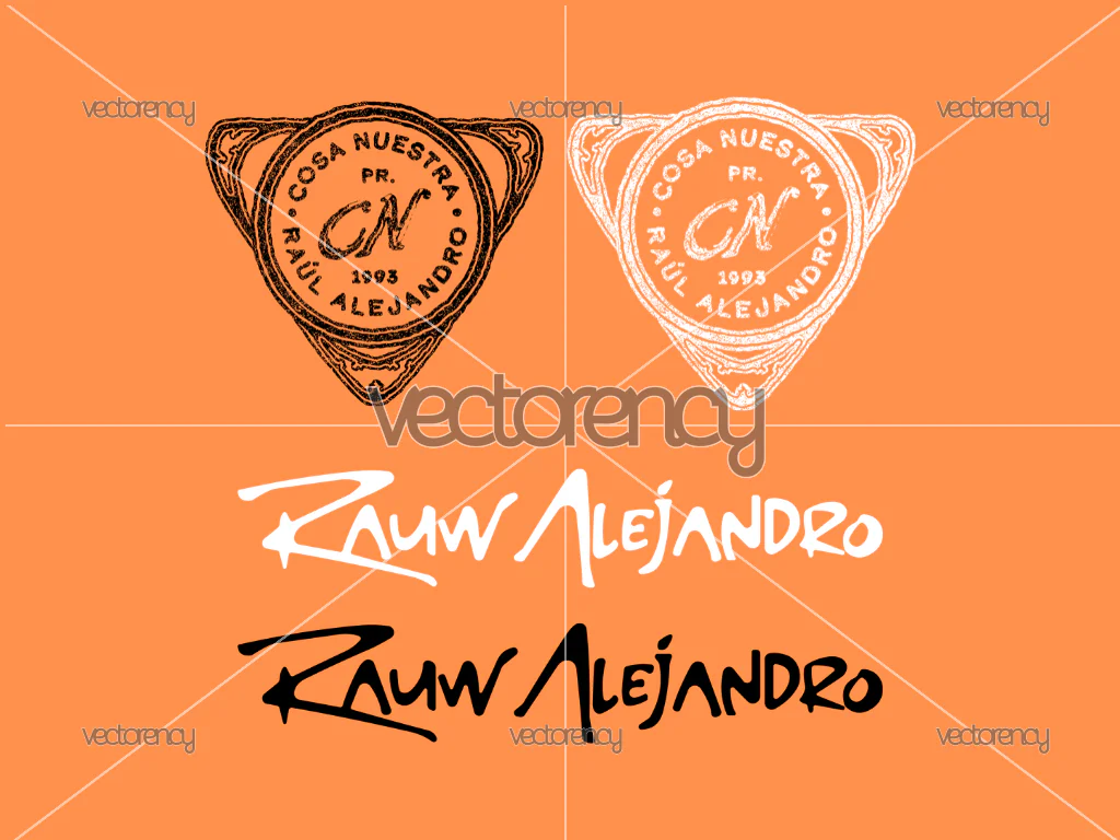 Cosa Nuestra World Tour 2025 SVG Rauw Alejandro PNG EPS