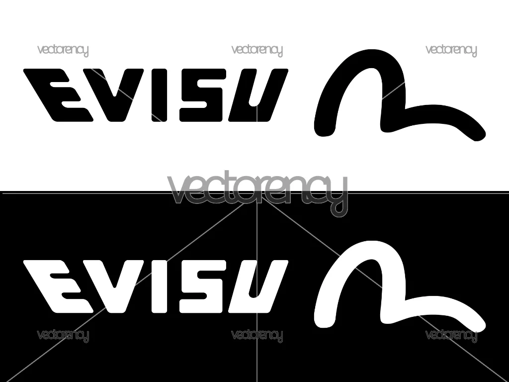 Evisu Logo SVG PNG EPS DXF Jeans Brand Clothing
