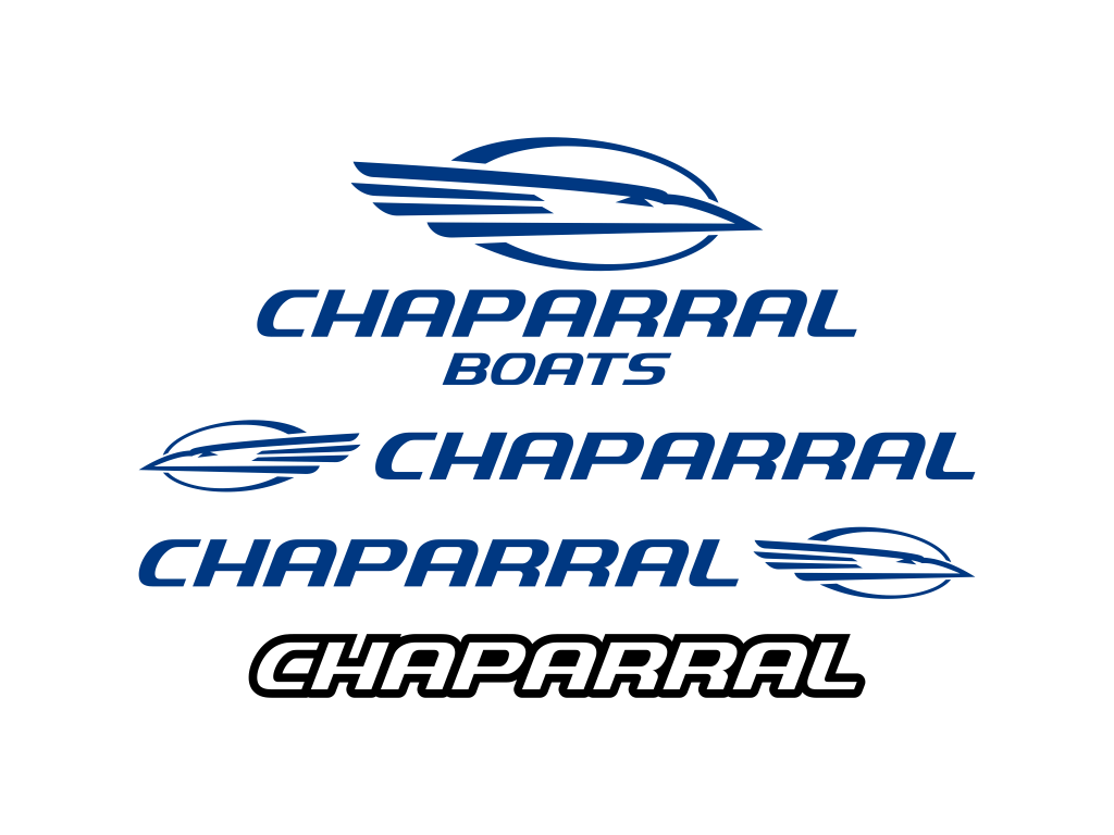 4 Chaparral Boats Logo SVG Vector