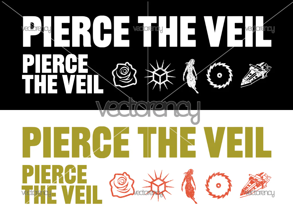 Pierce The Veil Logo SVG Vector PNG Band